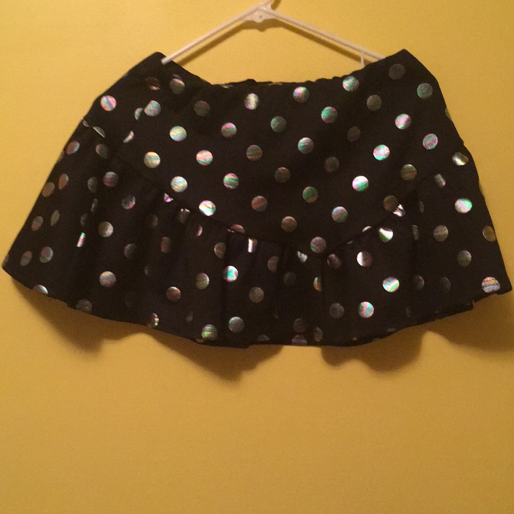 Boohoo Polka Dot Mini Skirt
